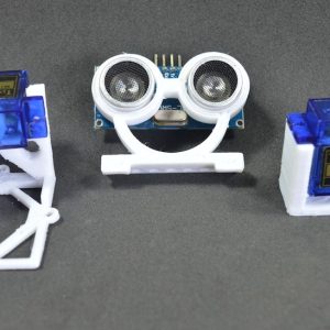Base Robotica para Servos y Sensor 2 ejes