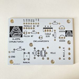 PCB Alarma Comunitaria